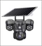 Geek space 5G 8K ultra HD solar security camera 3 lens 360 outdoor wireless cctv camera - 2