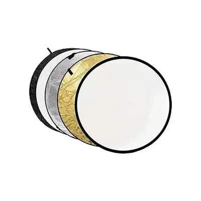 Godox 110cm 5 in 1 Collapsible Reflector Disc (Gold/Silver/Black/...