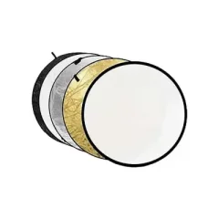 Godox 110cm 5 in 1 Collapsible Reflector Disc (Gold/Silver/Black/...