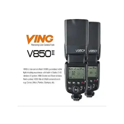 Godox VING V850II Li-Ion Flash Kit GN60 Wireless Speedlite for...