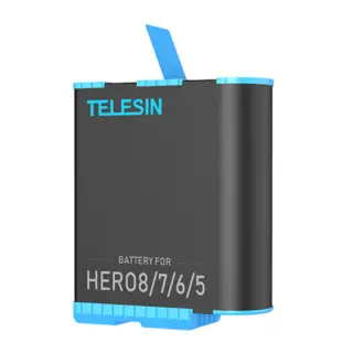 Telesin GP-BTR-801 Lithium-Ion Rechargeable battery Fully Decoded For GoPro 5 / 6 / 7 / 8