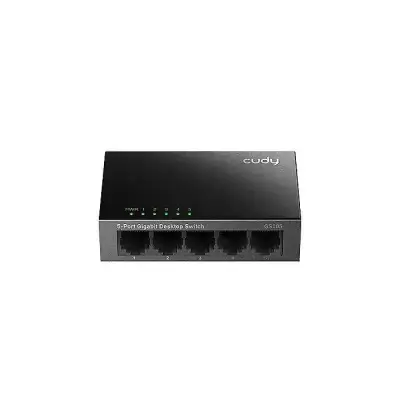 CUDY GS105 5-Port Gigabit Unmanaged Switch Metal Case Plug & Play