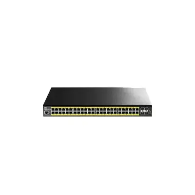 CUDY GS2048PS4 48-Port Gigabit PoE++ L2 Managed Switch 4×10GbE...