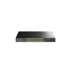 CUDY GS5024PS4 24-Port Gigabit PoE+ L3 Managed Switch 4×10GbE...