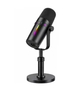 HIVE DX10 USB/XLR Dynamic studio Microphone with RGB lighting