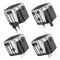 Hoco AC5 2USB+1Socket Universal Conversion travel Charger - 2