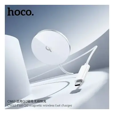 Hoco CW63 Max 15W Fast Qi2 Magnetic Wireless Fast Charger