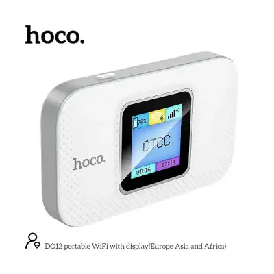 Hoco DQ12 Portable Mobile Pocket WiFi Router with Display