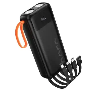 Hoco J151A Spirit 20000mAh 10W Power Bank With Built-in Cables &...