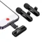 Hoco L20A Fair Dual Mic Lavalier Wireless Microphone (Type C & Lightning) - 4