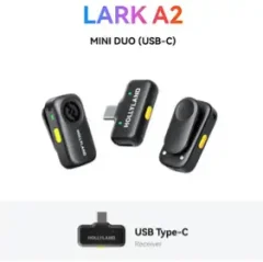 Hollyland LARK A1 Mini Duo 2-Person Wireless Microphone System...