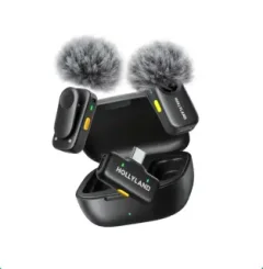 Hollyland LARK A2 DUO 2-Person Wireless Microphone System with...