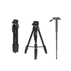Jmary KP-2264 Professional Aluminium Tripod Monopod for All DSLR...
