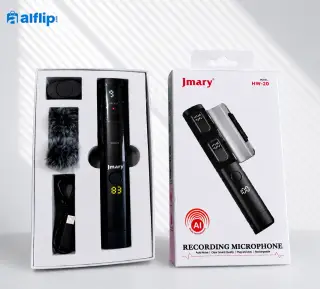 Jmary MW-20 Dual wireless Recording Microphone with mute mode