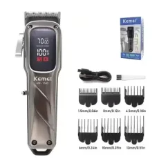 Kemei KM-1550 Professional Hair Clipper and Beard Trimmer Salon...