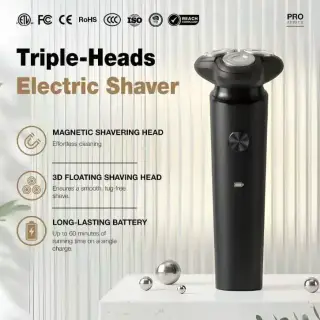 KFI LS306 Magnetic 3D Rotary Electric Shaver
