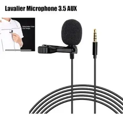 Lavalier GL-119 Mini Microphone Wired Omni Directional Mic 3.5mm...