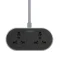 LDNIO SC2018-5M 3 Pin 2 Port Black Power Strip (5 Meter) - 1