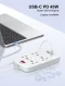 LDNIO SC4407C Universal Outlet 45W USB Power Strip with 4 AC outlets - 4