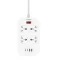 LDNIO SC4407C Universal Outlet 45W USB Power Strip with 4 AC outlets - 2