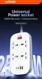 LDNIO SC4407C Universal Outlet 45W USB Power Strip with 4 AC outlets - 3