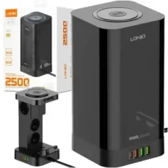 LDNIO SEW4485 Multiple 2500w Tower Power Strip 32W USB Output...