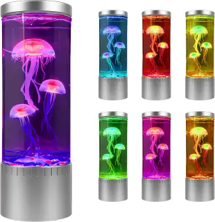 Jelly fish lamp large Simulated aquarium atmosphere light