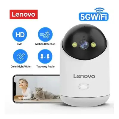 Lenovo C35 3MP Pan & Tilt WiFi Camera