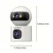 Lenovo XW1-U 3MP Dual Lens Pan & Tilt WiFi Camera - 3