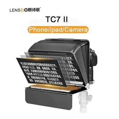LENSGO TC7II Portable Phone+Camera Teleprompter