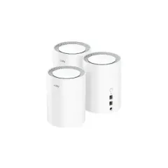 CUDY M1800-(3Pack)-AX1800 Dual-Band Mesh Wi-Fi 6 System Gigabit...