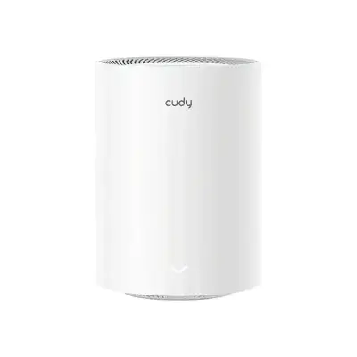 CUDY M3000-(1Pack)-AX3000 Dual-Band Mesh Wi-Fi 6 System Gigabit Router (White)
