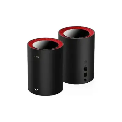 CUDY M3000-(2Pack)-AX3000 Dual-Band Mesh Wi-Fi 6 System Gigabit...