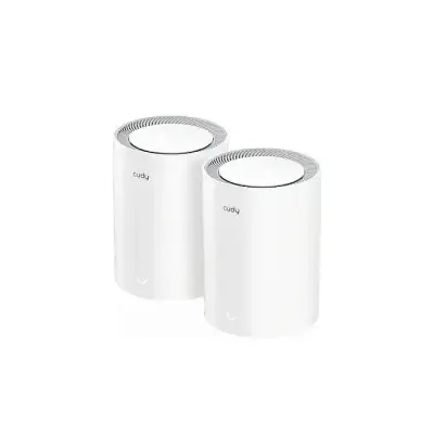 CUDY M3000-(2Pack)-AX3000 Dual-Band Mesh Wi-Fi 6 System Gigabit...