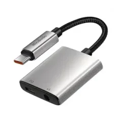Mcdodo CA-5050 2 in 1 USB-C to 3.5mm Audio Adapter
