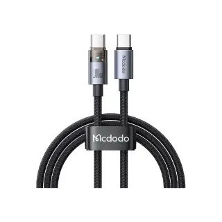 Mcdodo CA-5580 100W Transparent USB-C to USB-C Cable 1.2M