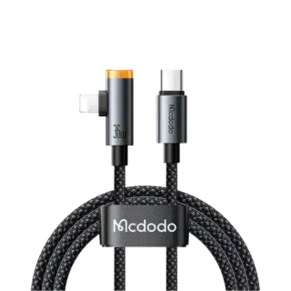 Mcdodo CA-5860 36W USB-C to Lightning 90° Angled Data Cable 1.2m with Smart Auto Power Off