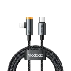 Mcdodo CA-5860 36W USB-C to Lightning 90° Angled Data Cable 1.2m...