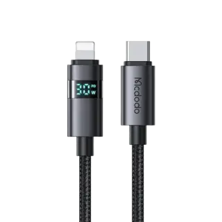 Mcdodo CA-6570 Horizontal LED Display 36W USB-C to Lightning Data Cable 1.2m