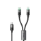 Mcdodo CA-6700 2 in 1 100W USB-C to USB-C & Lightning Cable 1.5M - 1