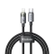 Mcdodo CA-6940 36W Transparent Lightning Cable with LED 1.2M - 1