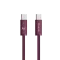 Mcdodo CA-7084 240W USB-C to USB-C Air Cable 1.2M - Burgundy - 1