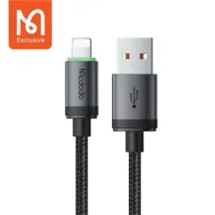 MCDODO CA2030 USB-A TO LIGHTNING CABLE WITH CHARGING LIGHT 1M