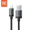 MCDODO CA2030 USB-A TO LIGHTNING CABLE WITH CHARGING LIGHT 1M - 1
