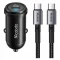 Mcdodo CC-7496 45W PD Fast Car Charger Kit with Type-C Cable - 2