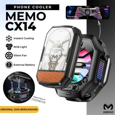 MEMO CX14 Magnetic Phone Cooler with 2000mAh Battery Pack