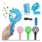 Mini Rechargeable USB Charging Portable Handheld Fan - 1