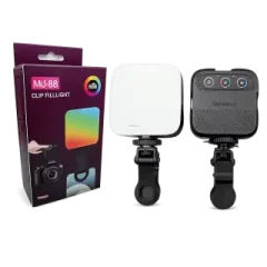 MJ-88 RGB LED Video Light for Mobile & Laptop Rechargeable...