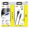 MKB UC6 USB-TPYEC/6A hight power/Transparent board display light/hight density braided Data cable - 2