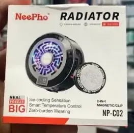 neepho nc-c02 2 in 1 magnetic clip Radiator phone cooler